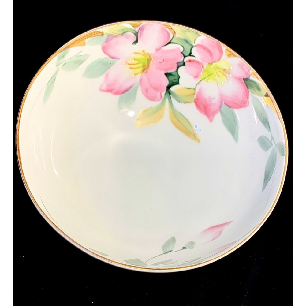 Noritake Azalea Bone China 3 Footed Condiment Raised Relief Bowl Dish Excellent